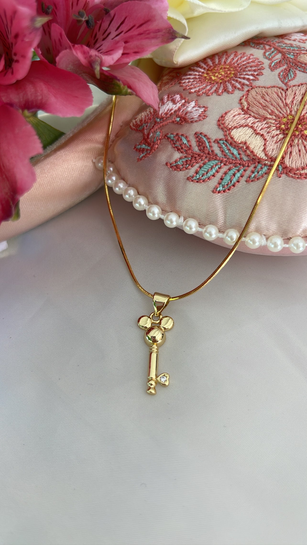 Key to my Mouse Necklace (PRE-ORDER)