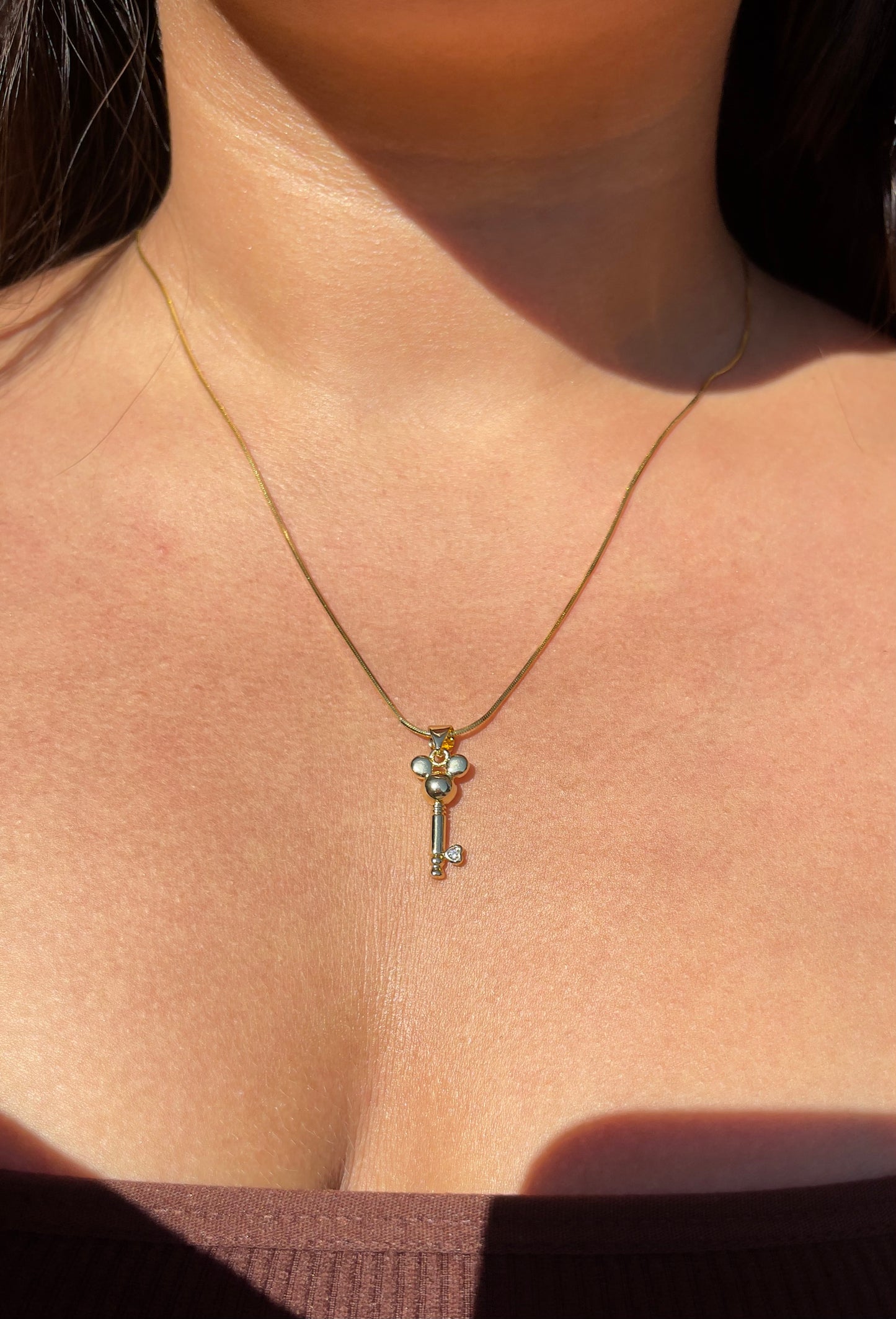 Key to my Mouse Necklace (PRE-ORDER)