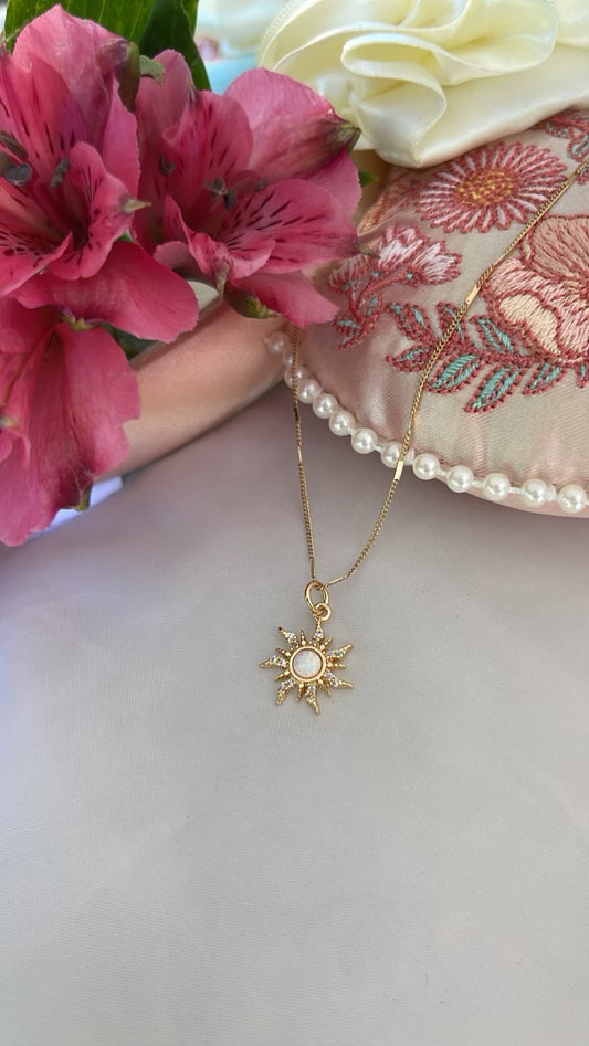 Golden Sun Necklace