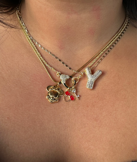 Mickey Clasp Necklace