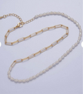 Half Pearl Necklace