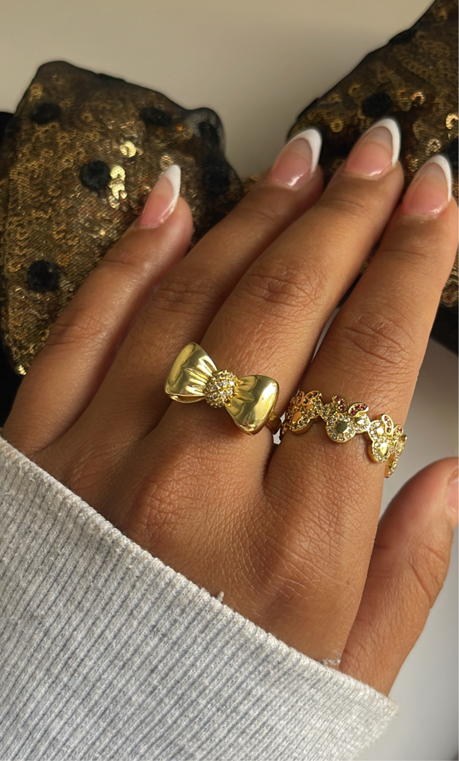 Bow Ring (Gold/Silver)