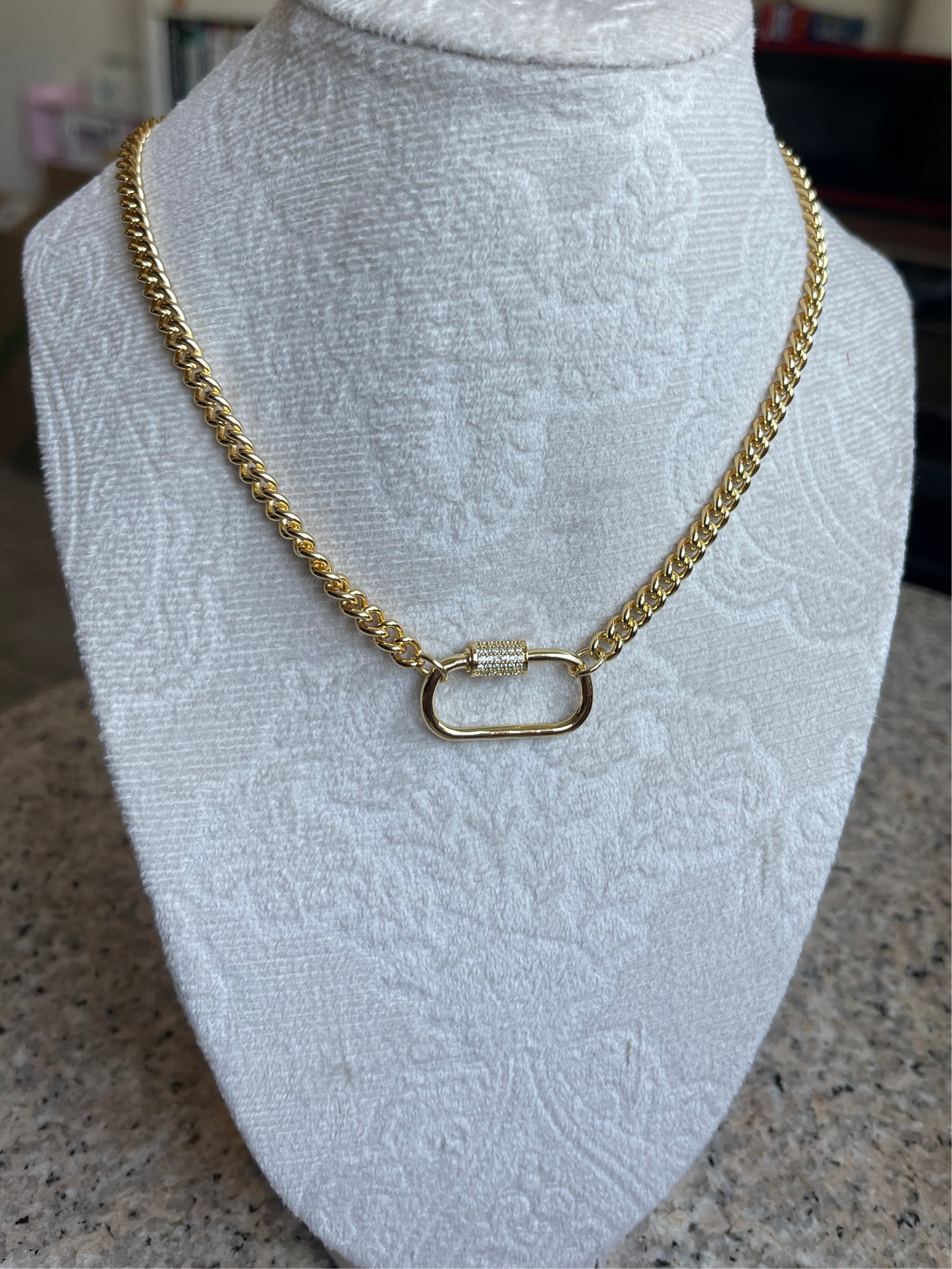 Carabiner Necklace (Gold/Silver)