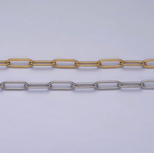 Stainless Steel Paperclip Chain