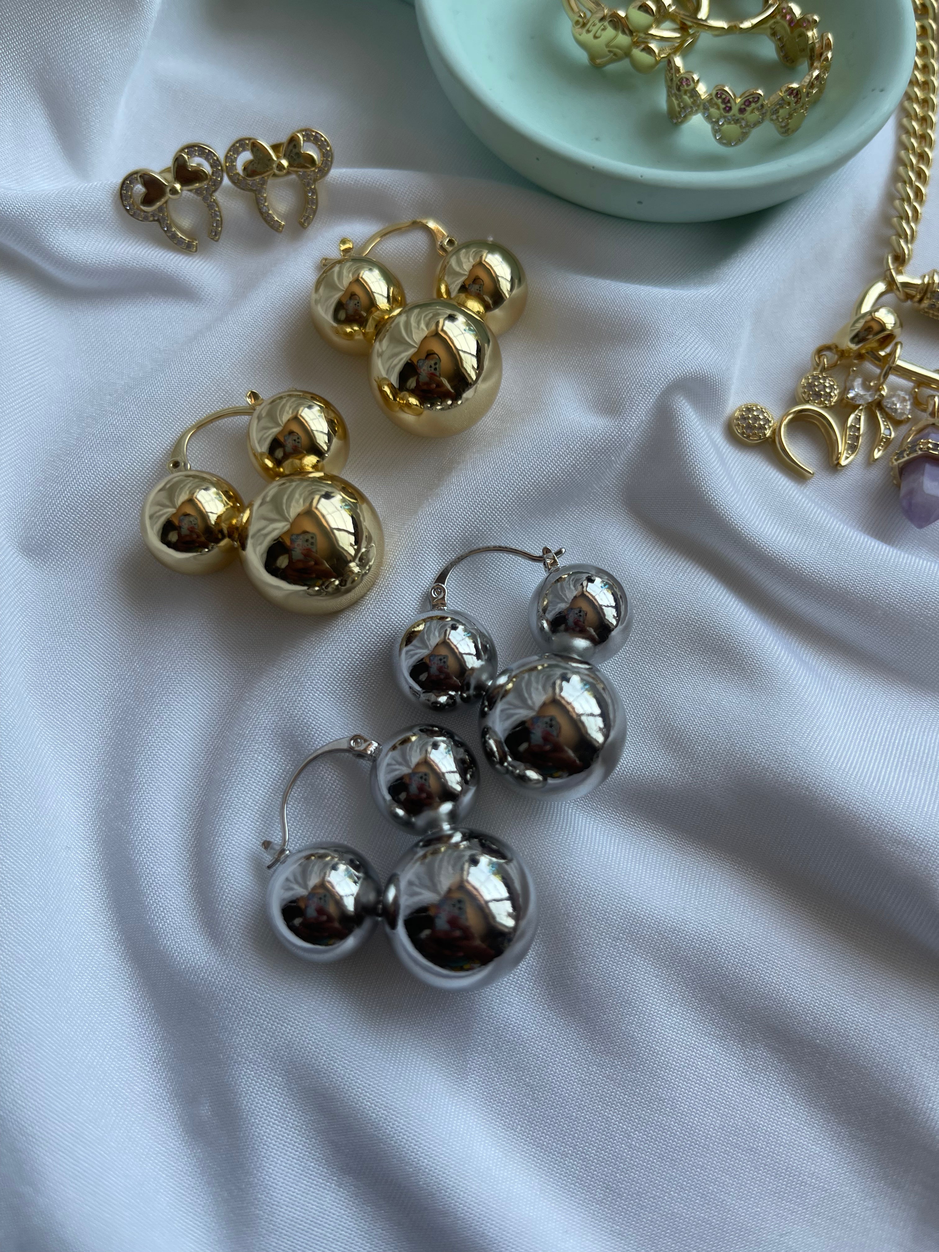 Jumbo Mickey Earrings