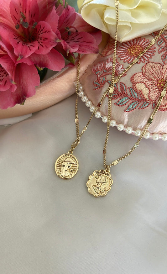 Medallion Princess Necklace